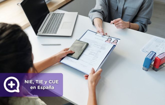 Documentos necesarios para tramitar NIE TIE y CUE en España
