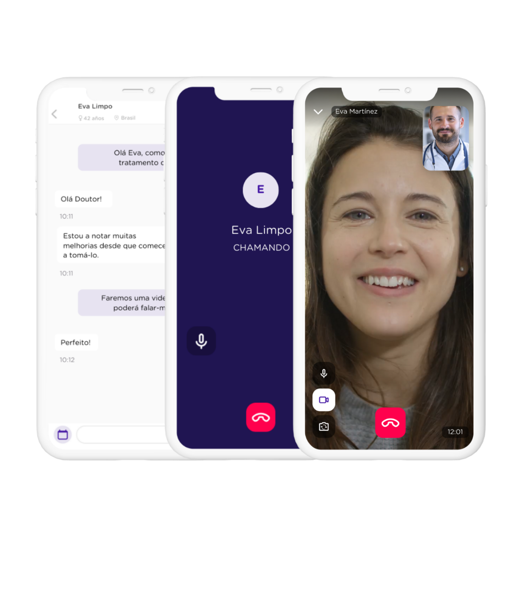 Home MediQuo PRO Videochamada e chat